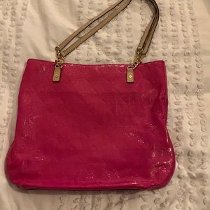 Michael Kora pink purse
